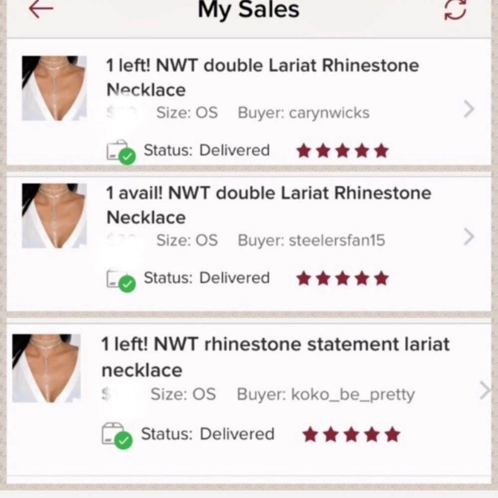 LAST! BEST SELLER! Rhinestone layered choker - Picture 3 of 5